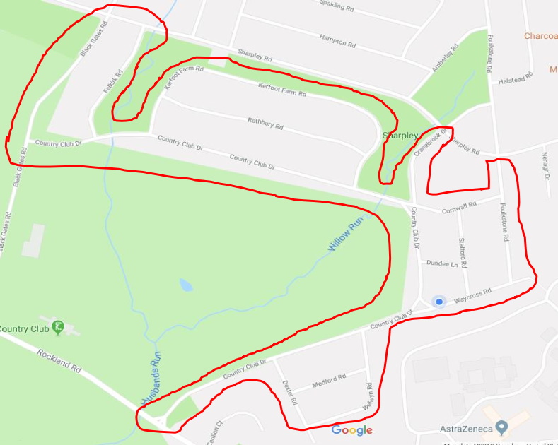 Woodbrook Map